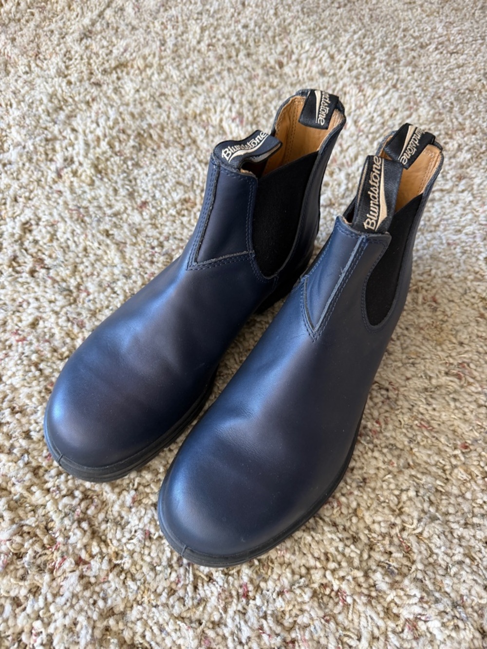 Blue Blundstone Boot